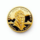 Józef Bożek na monecie